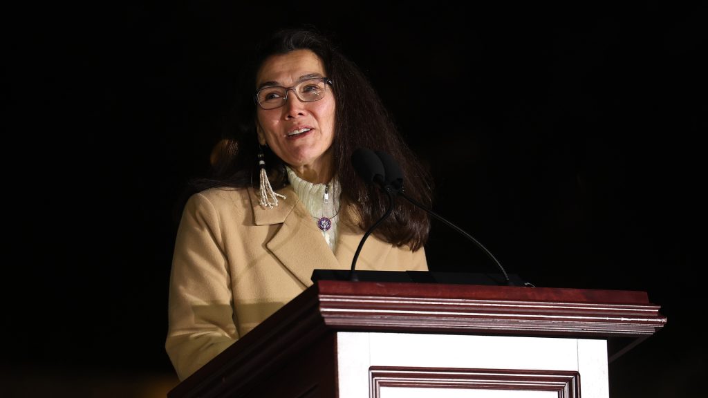 Mary Peltola suffers ‘minor injuries’ after car crash, campaign says