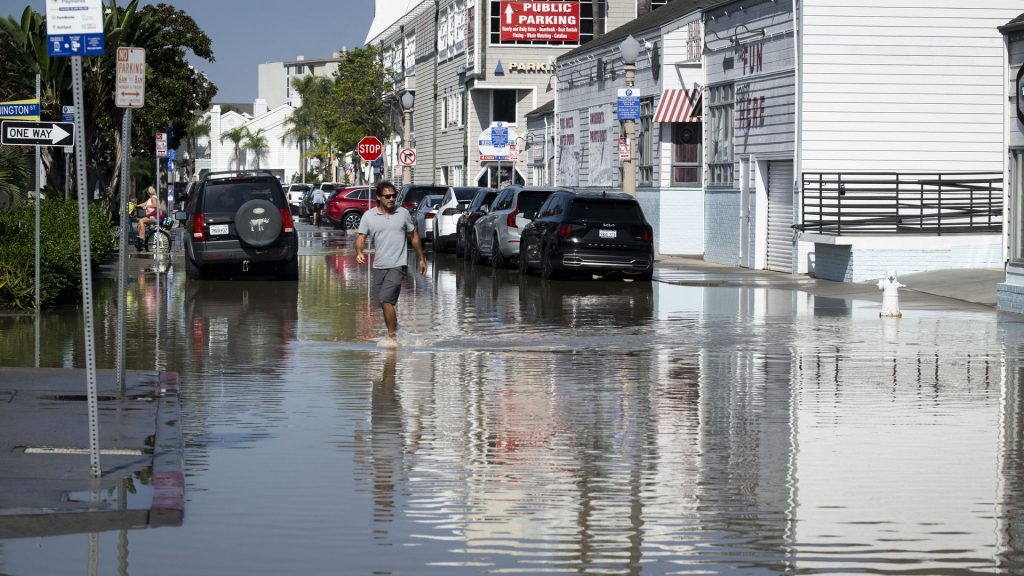 Flooding hits Southern California, Las Vegas Strip as Newport Beach declares emergency
