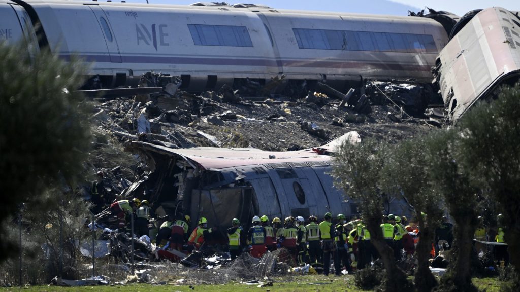 Two high-speed trains collide in Spain, killing at least 64